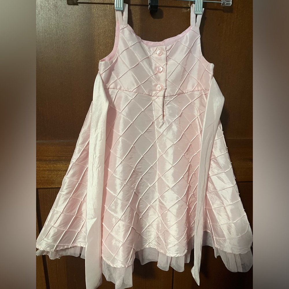 💍Flower Girl Dress💍Children’s Place Taffeta Tulle Waist Dress - Picture 6 of 15